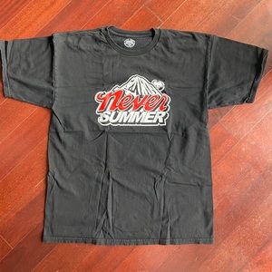 Never summer tee shirt